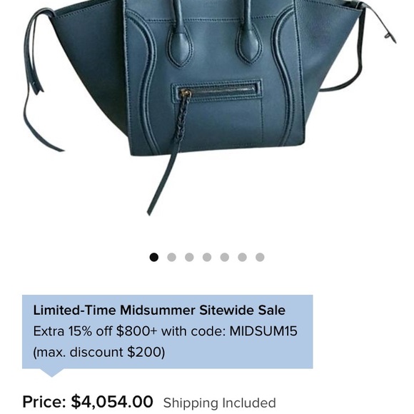 Celine Phantom Blue Rose - Picture 3 of 6